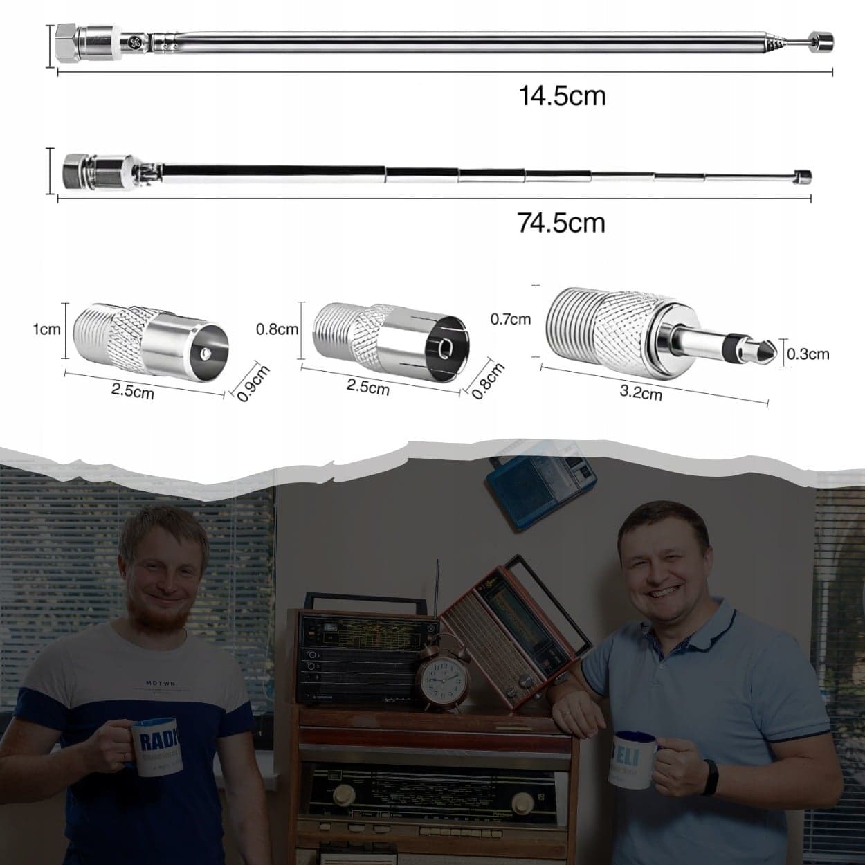 antena do wieży audio