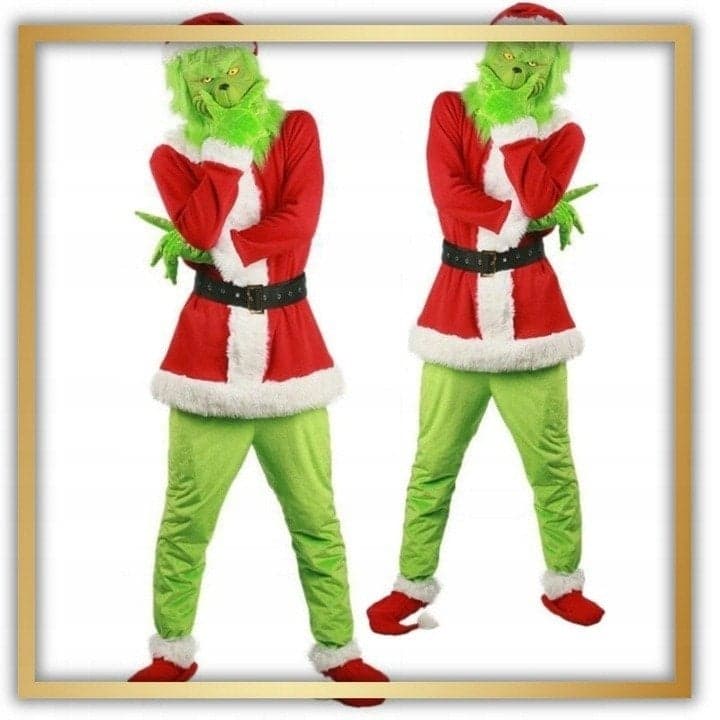 detale kostiumu grinch
