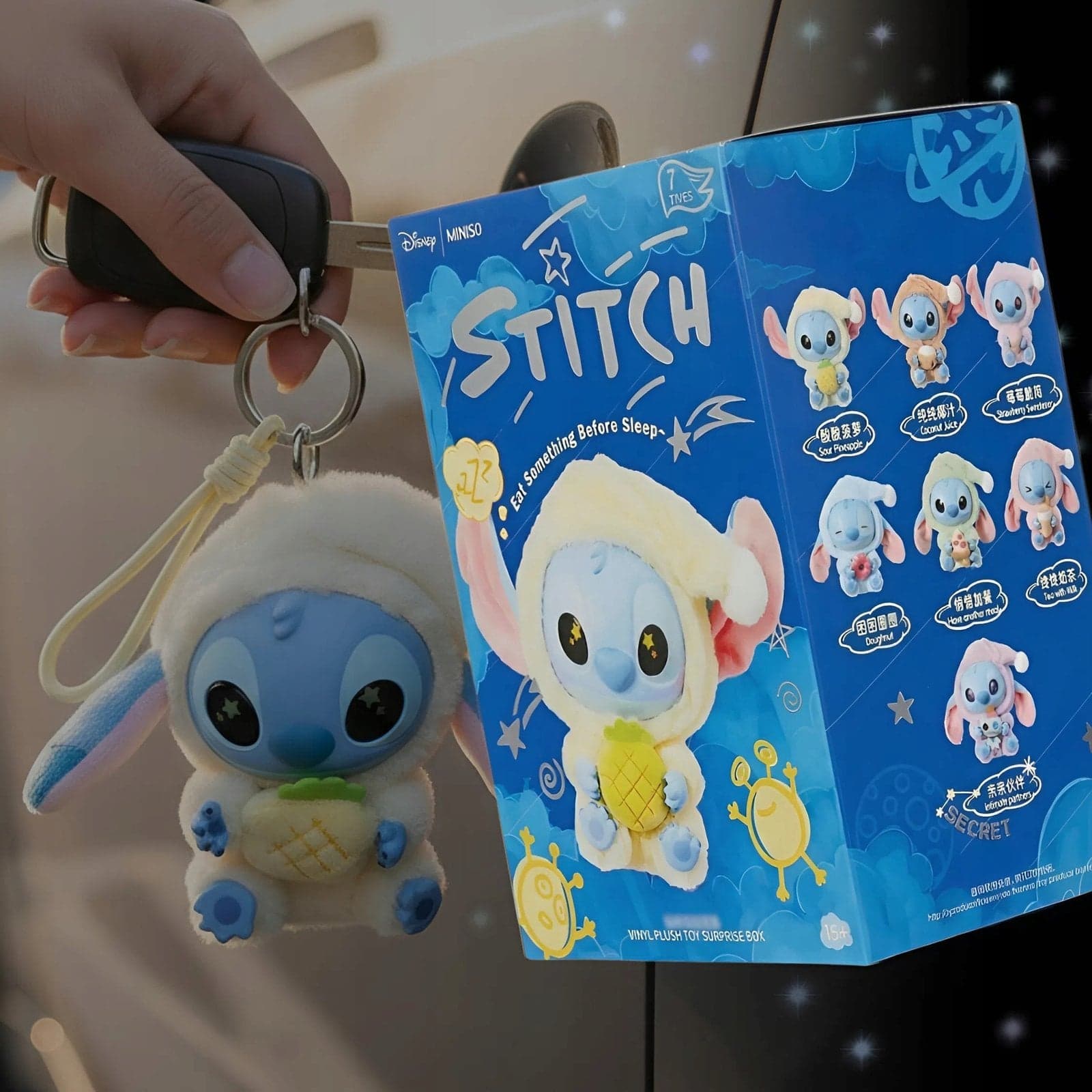 maskotka kawaii z brelokiem