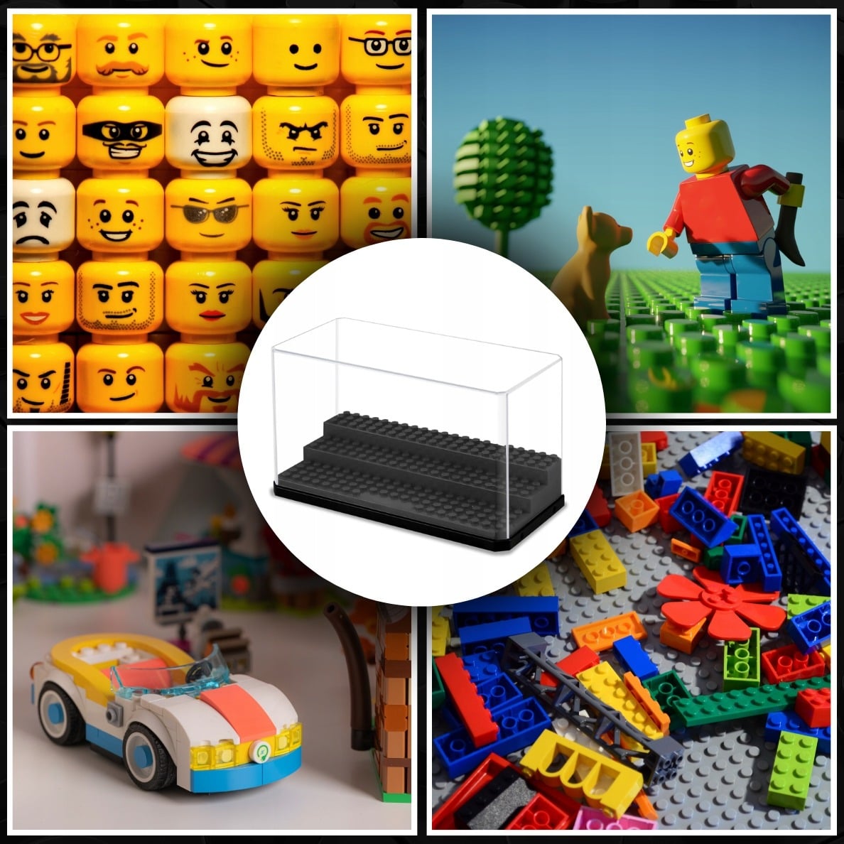 Gablotka na kolekcjonerskie figurki LEGO
